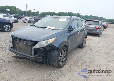 2011 Kia Sportage Ex from USA, damaged, VIN KNDPCCA27B7085758